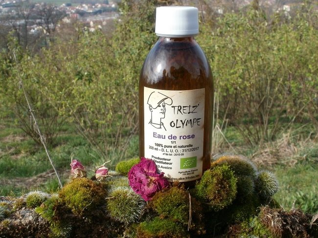 Eau de rose Treiz'Olympe